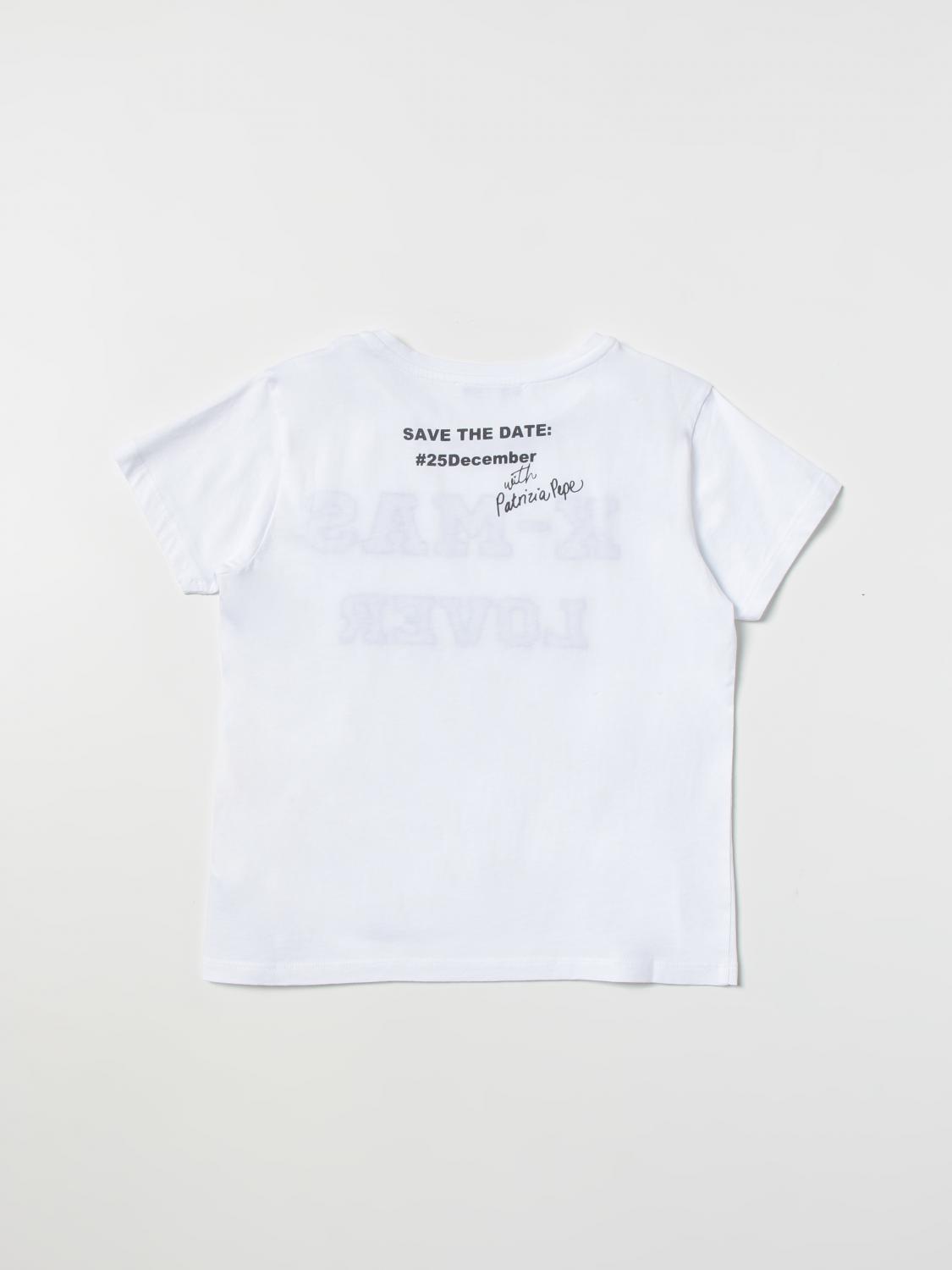 PATRIZIA PEPE CAMISETA: Camisetas niños Patrizia Pepe, Blanco - Img 2