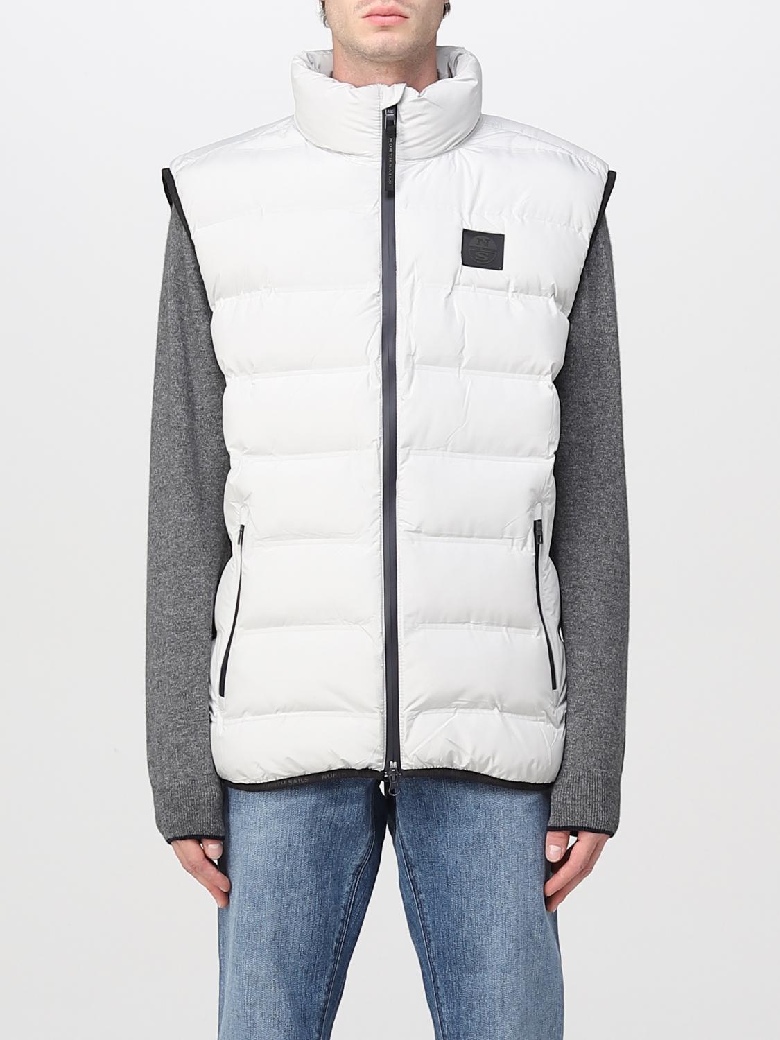 North Sails Blu Poliammide Men's Vest
