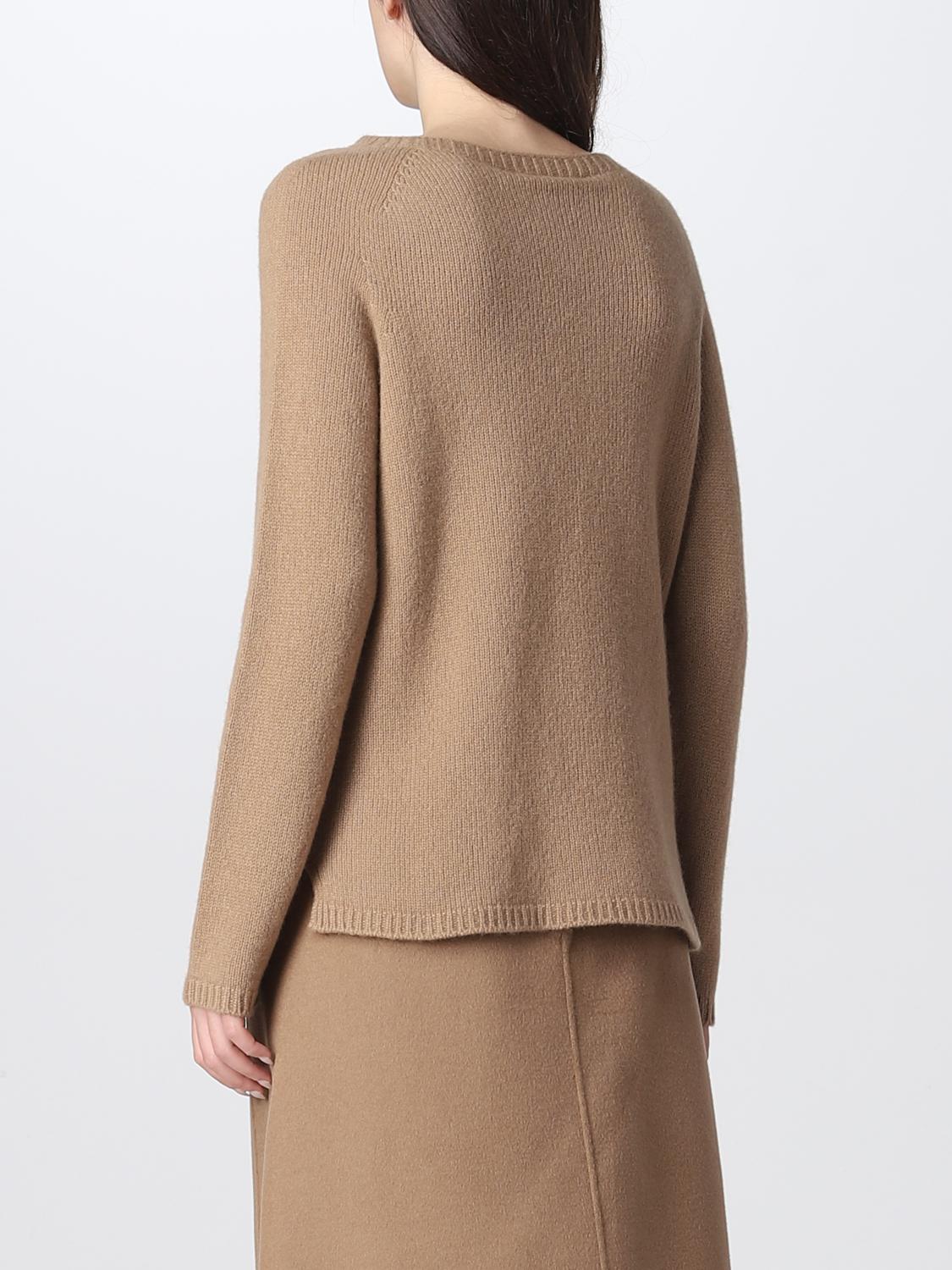 'S MAX MARA PULL: Pull femme S Max Mara, Chameau - Img 3