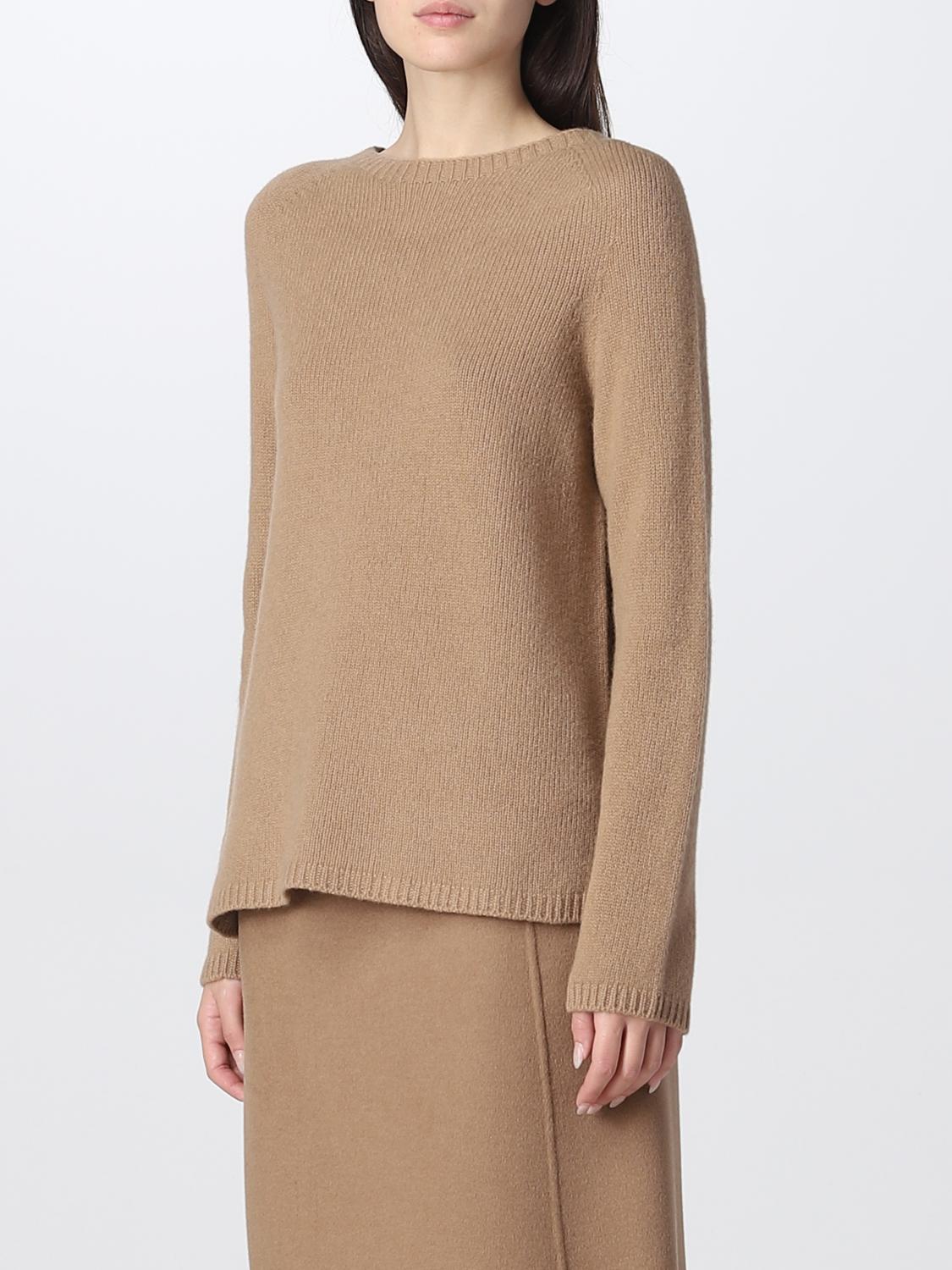'S MAX MARA PULL: Pull femme S Max Mara, Chameau - Img 4