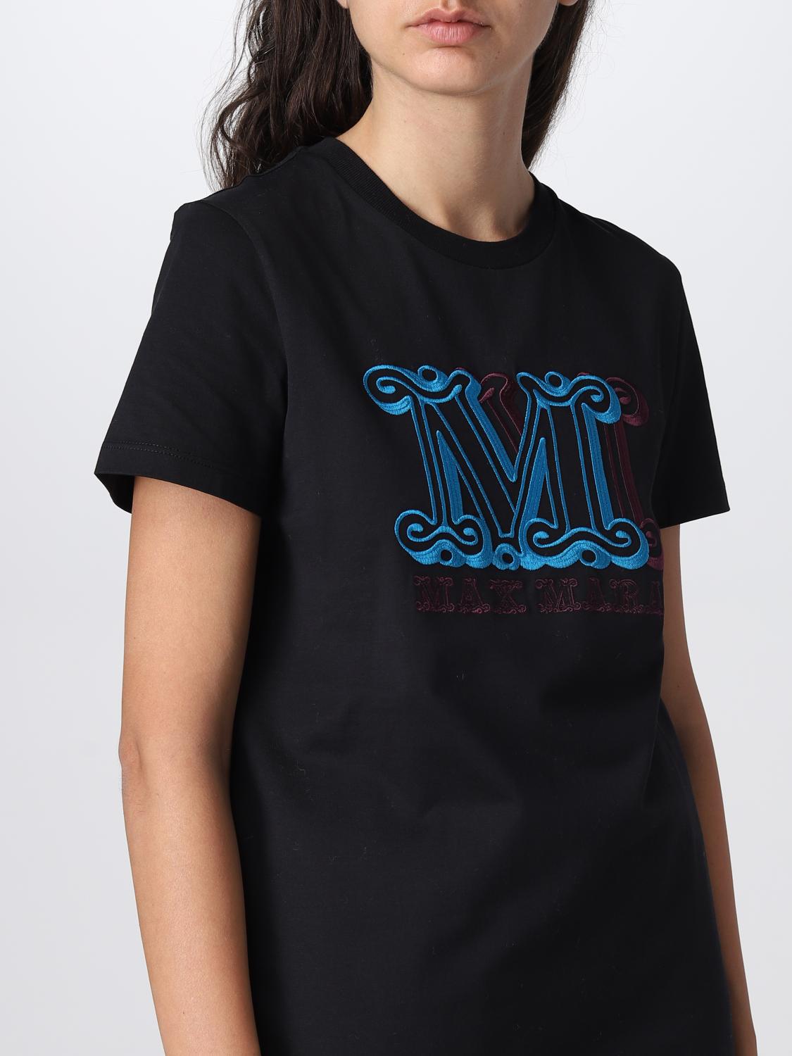 MAX MARA T-SHIRT: T-shirt damen Max Mara, Schwarz - Img 5