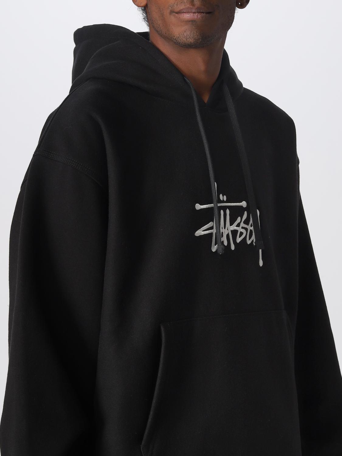 STUSSY SUDADERA: Sudadera hombre Stussy, Negro - Img 3