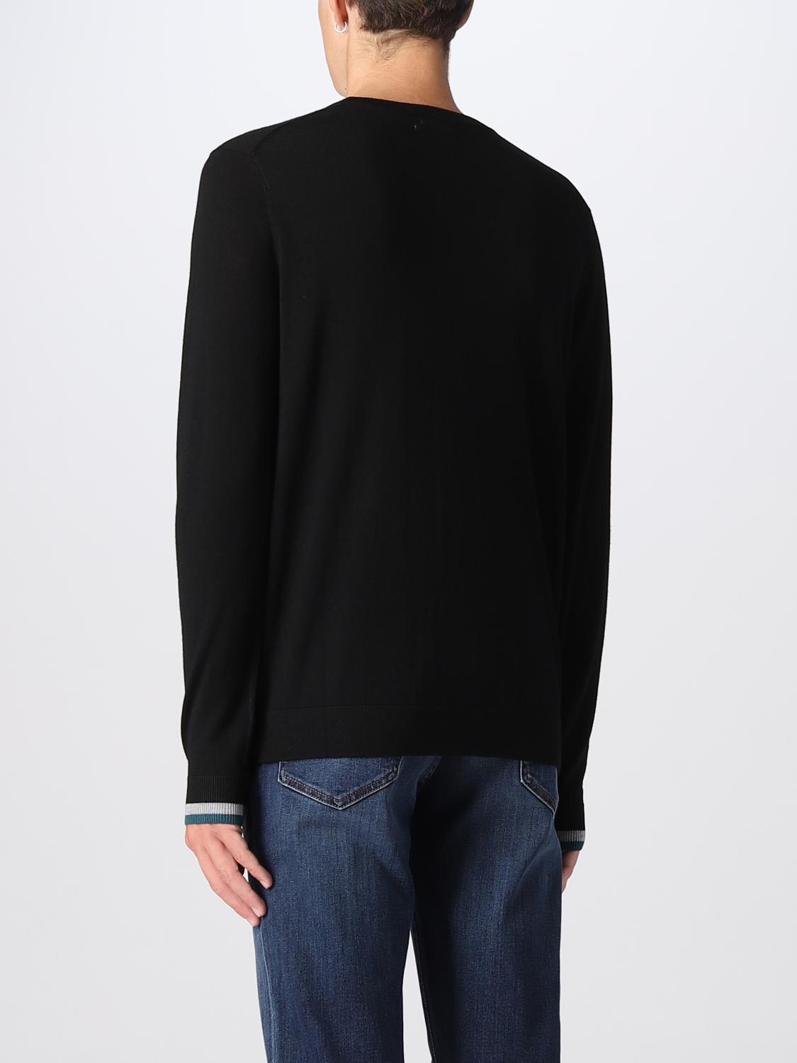 SUN68 SWEATER: Sweater men Sun 68, Black - Img 2