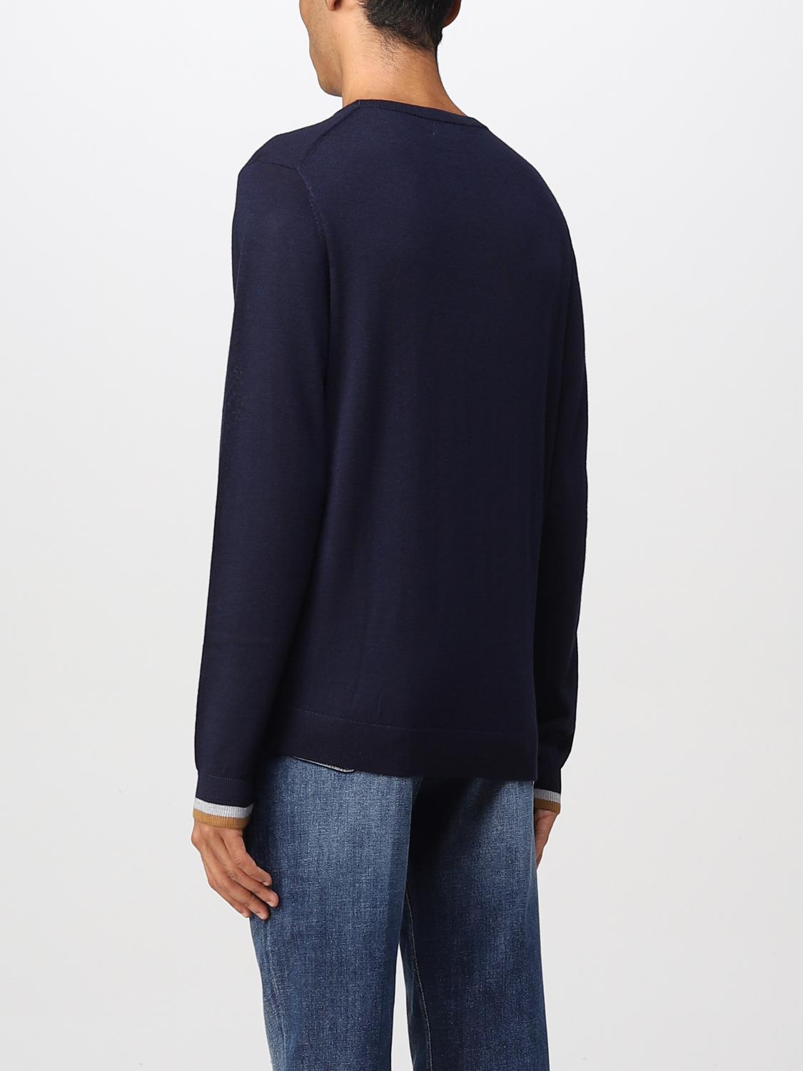 SUN68 SWEATER: Sweater men Sun 68, Blue - Img 2