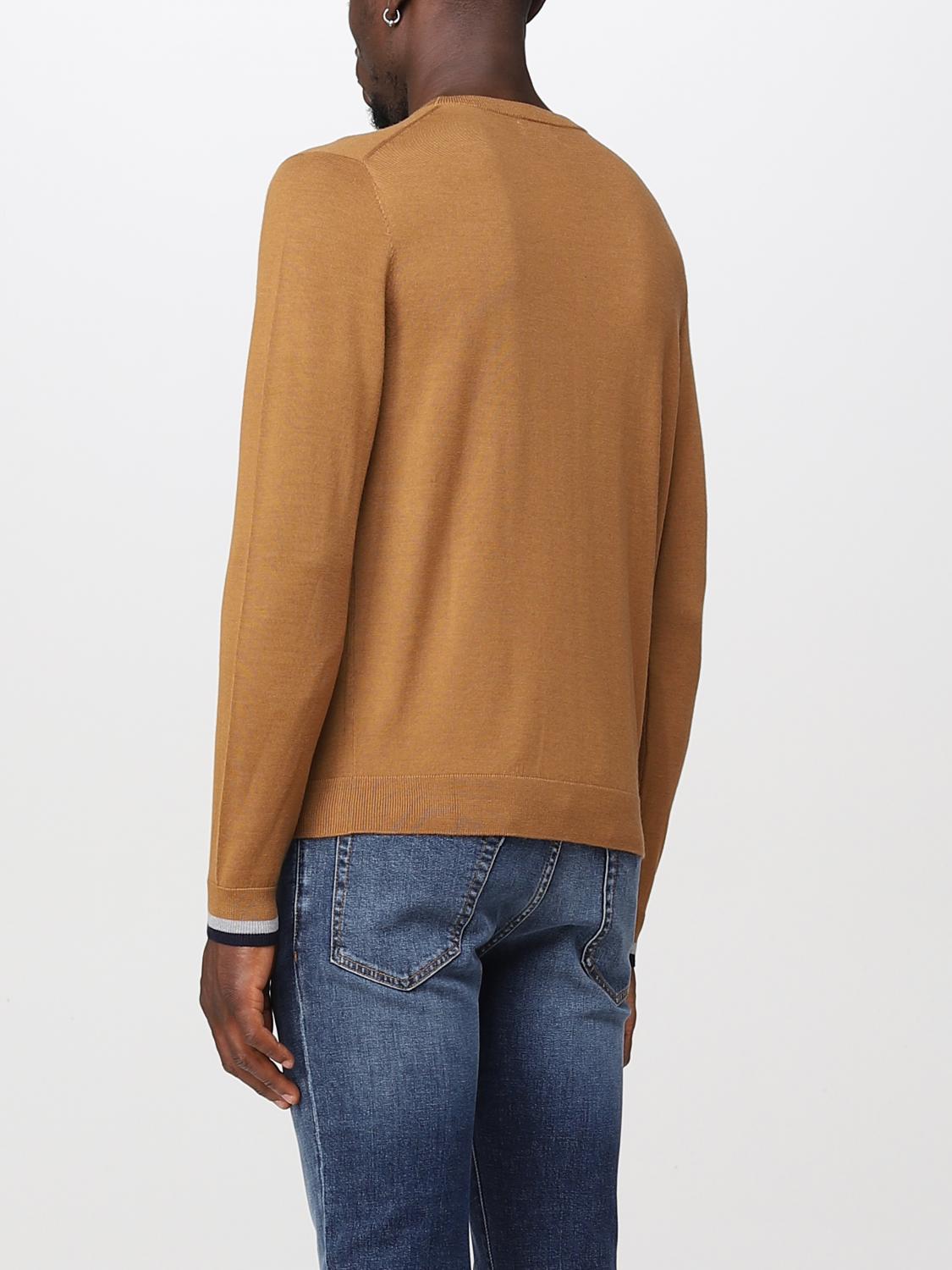 SUN68 SWEATER: Sweater men Sun 68, Camel - Img 2