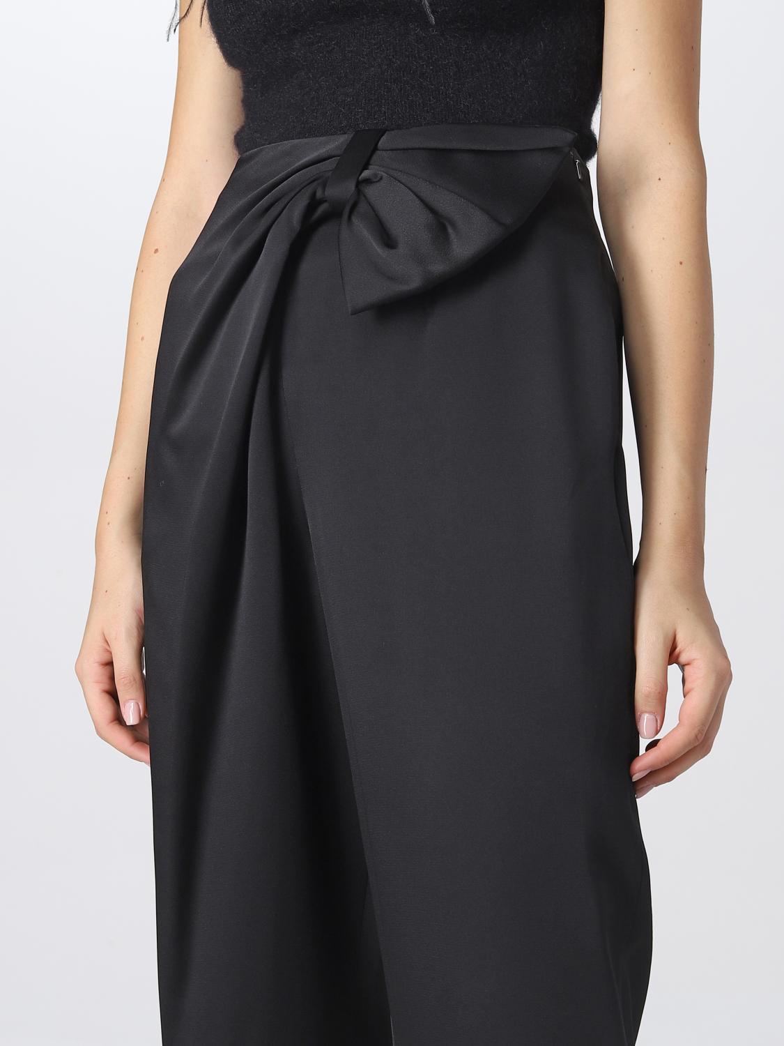 パンツ A FERRETTI Woman Pants Black 03146639 0555 ALBERTA FERRETTI: Pants women - Black | Alberta Ferretti