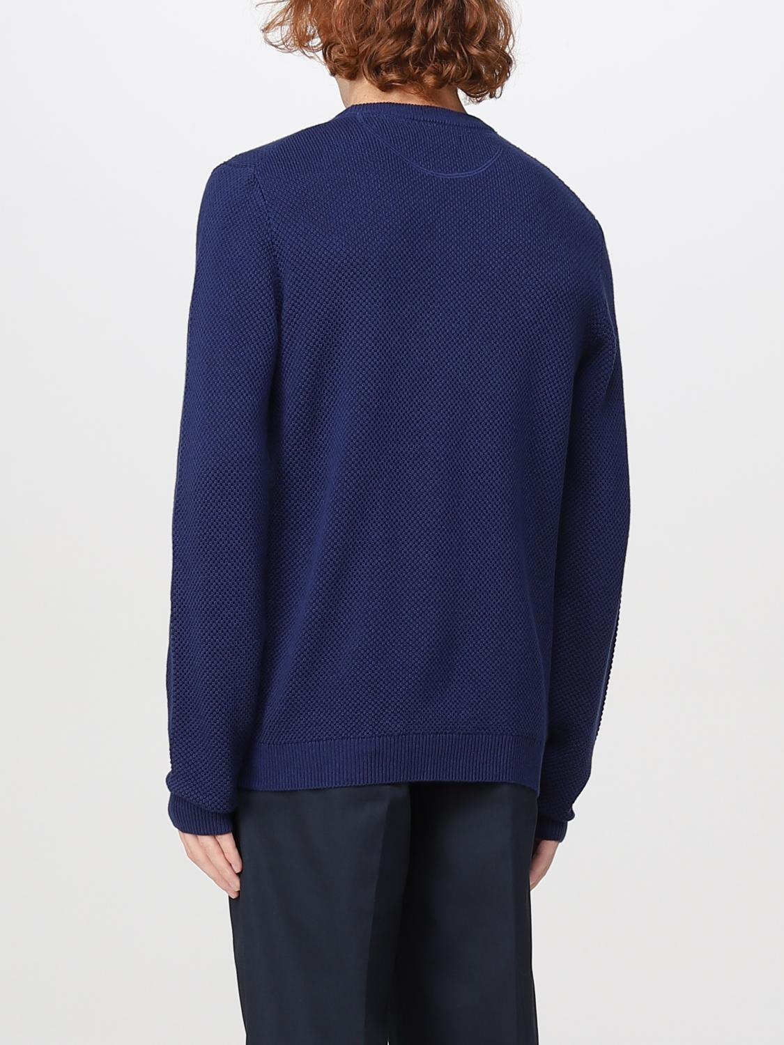 SUN68 SWEATER: Sweater men Sun 68, Blue - Img 2