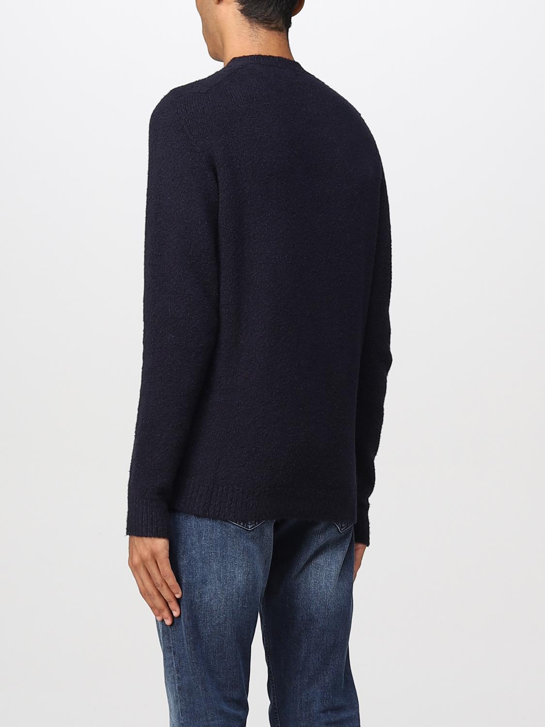 ROBERTO COLLINA PULL: Pull homme Roberto Collina, Bleu - Img 2