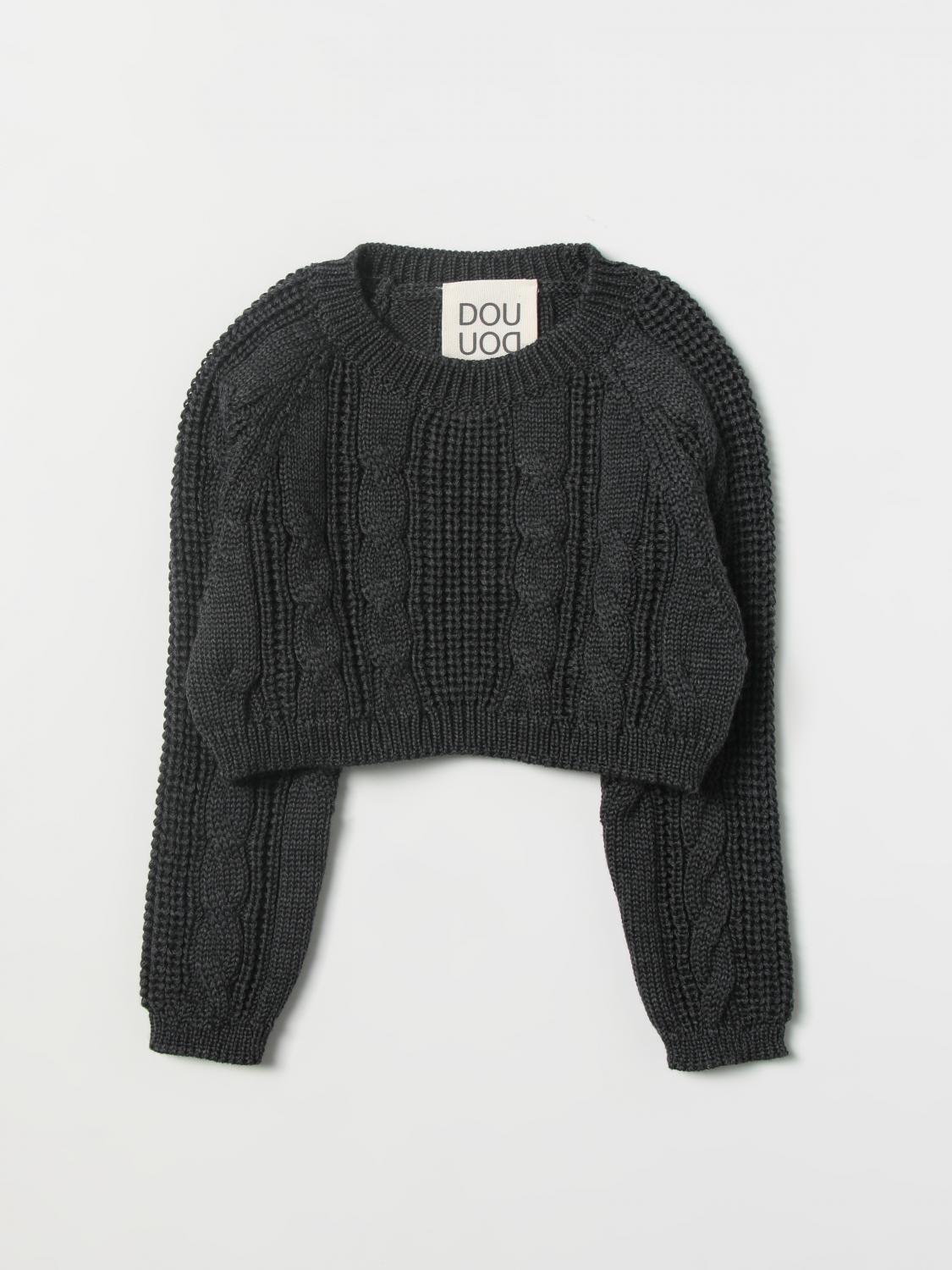 DOUUOD PULLOVER: Pullover kinder Douuod, Grau - Img 1