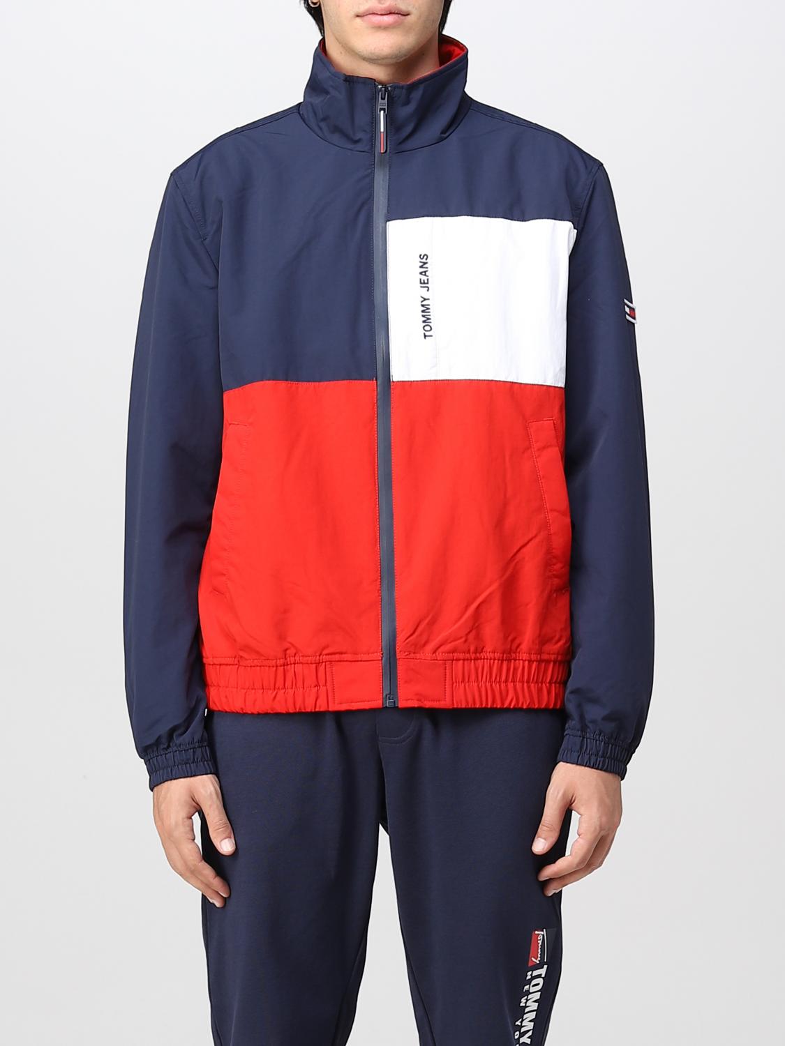 Coat Men Tommy Hilfiger Navy Tommy Jeans Jacket