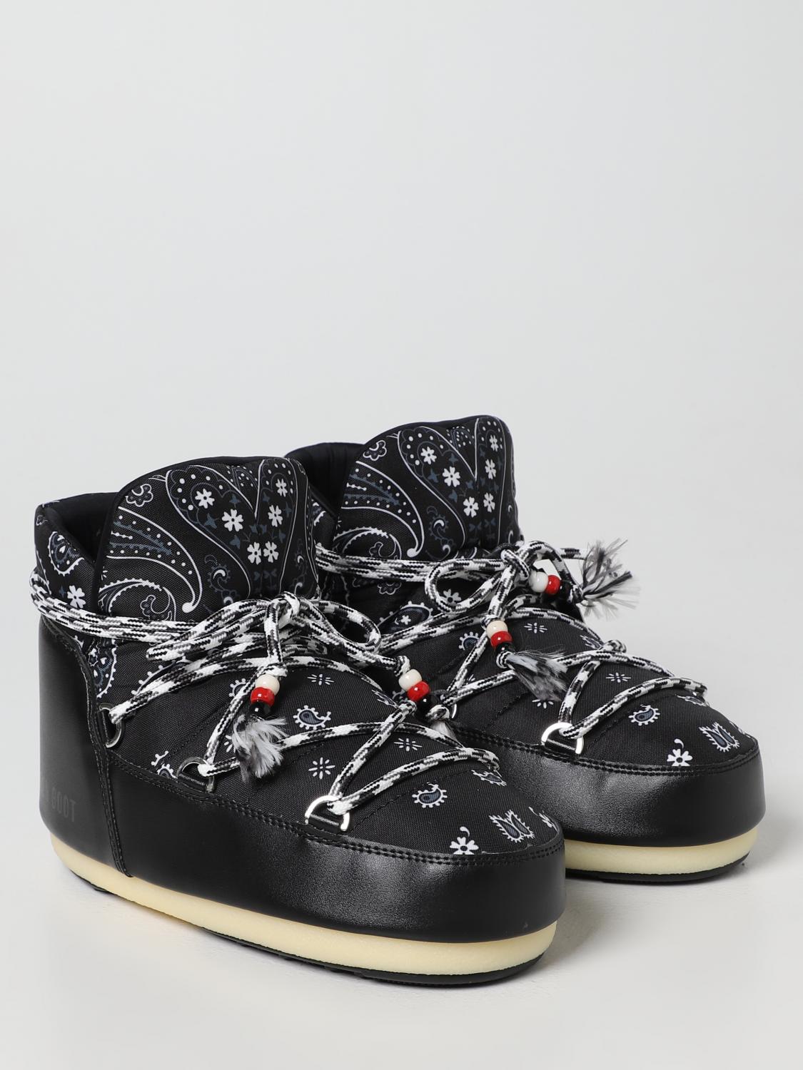 ALANUI BOTINES PLANOS: Botas mujer Alanui, Negro - Img 2