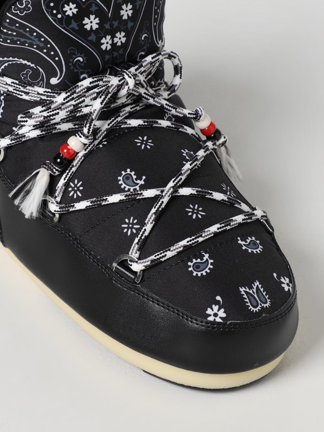 ALANUI BOTINES PLANOS: Botas mujer Alanui, Negro - Img 4