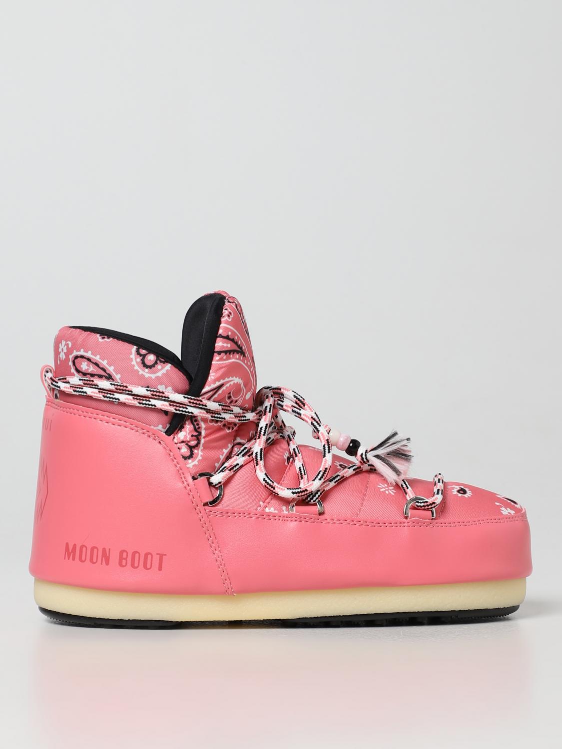 ALANUI BOTINES PLANOS: Botas mujer Alanui, Rosa - Img 1
