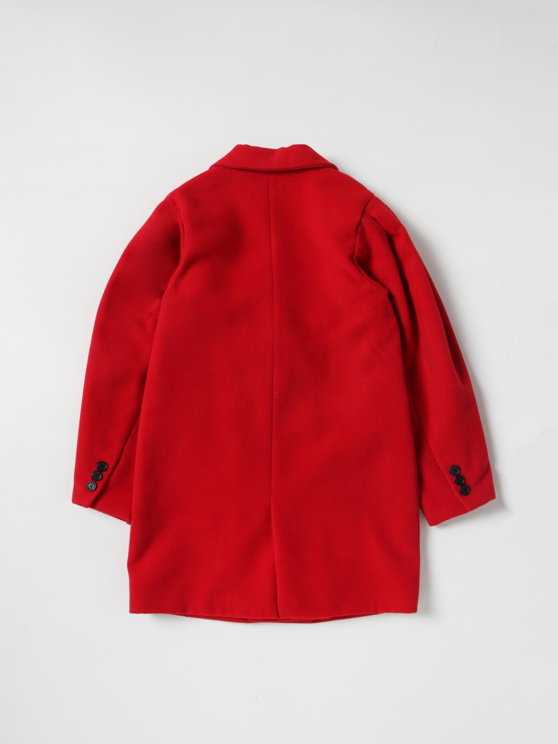 MSGM KIDS MANTEL: Mantel kinder MSGM Kids, Rot - Img 2