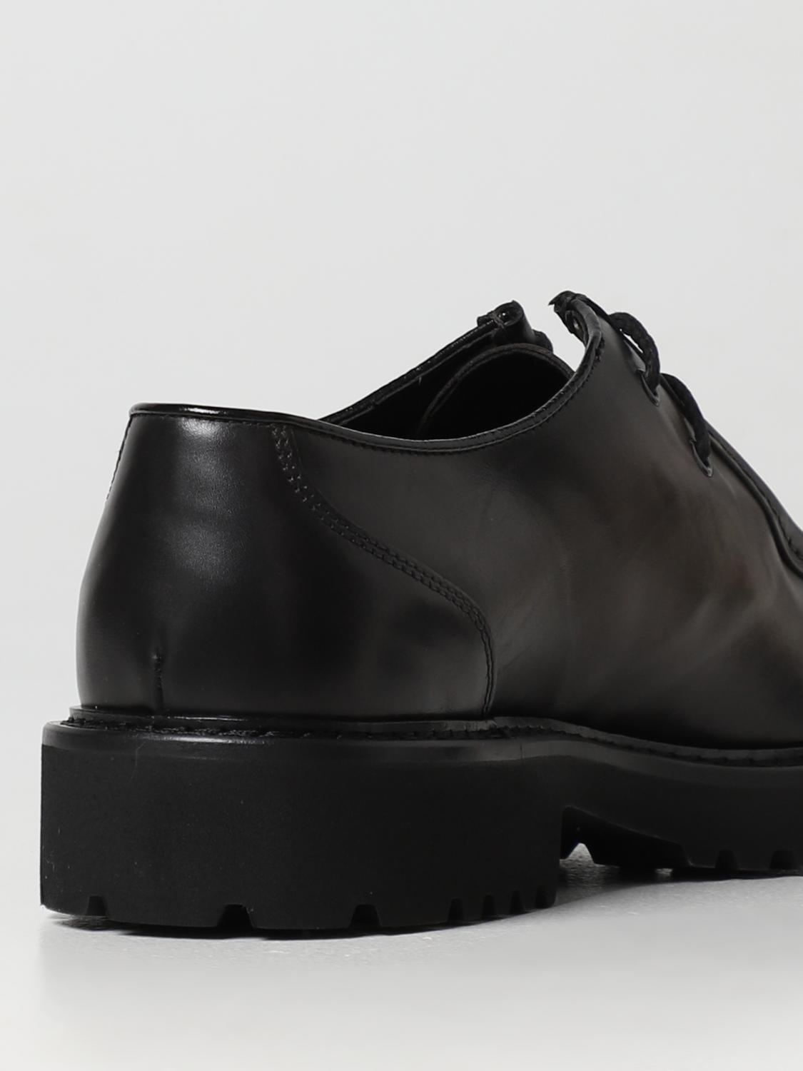 DOUCAL'S SCARPE STRINGATE: Derby Doucal's in pelle, Nero - Img 3