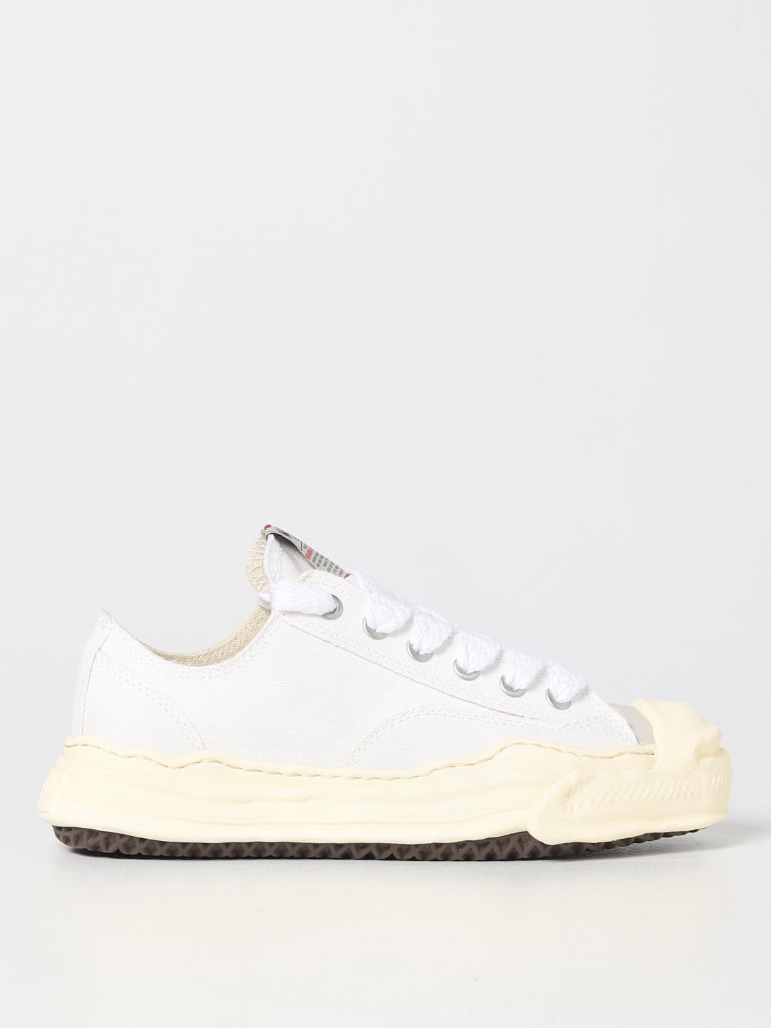スニーカー MAISON MIHARA YASUHIRO Men Sneakers A09FW734 WHITE Maison MIHARA YASUHIRO HANK VL OG Sole Canvas Low-top