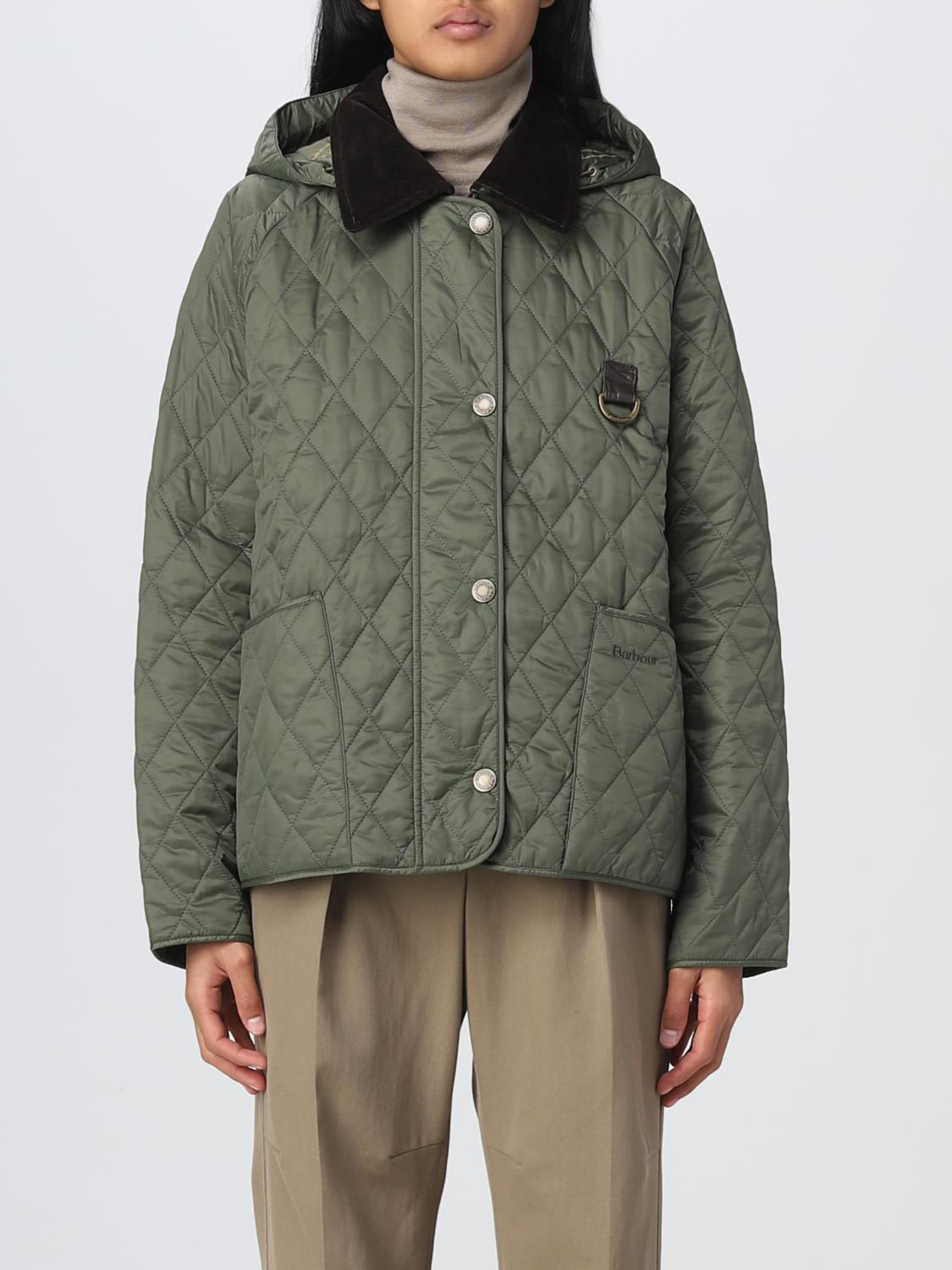 Barbour ダークグリーン ジャケット 女性Mサイズの方でも合います BARBOUR：ジャケット レディース - グリーン | GIGLIO.COMオンラインの