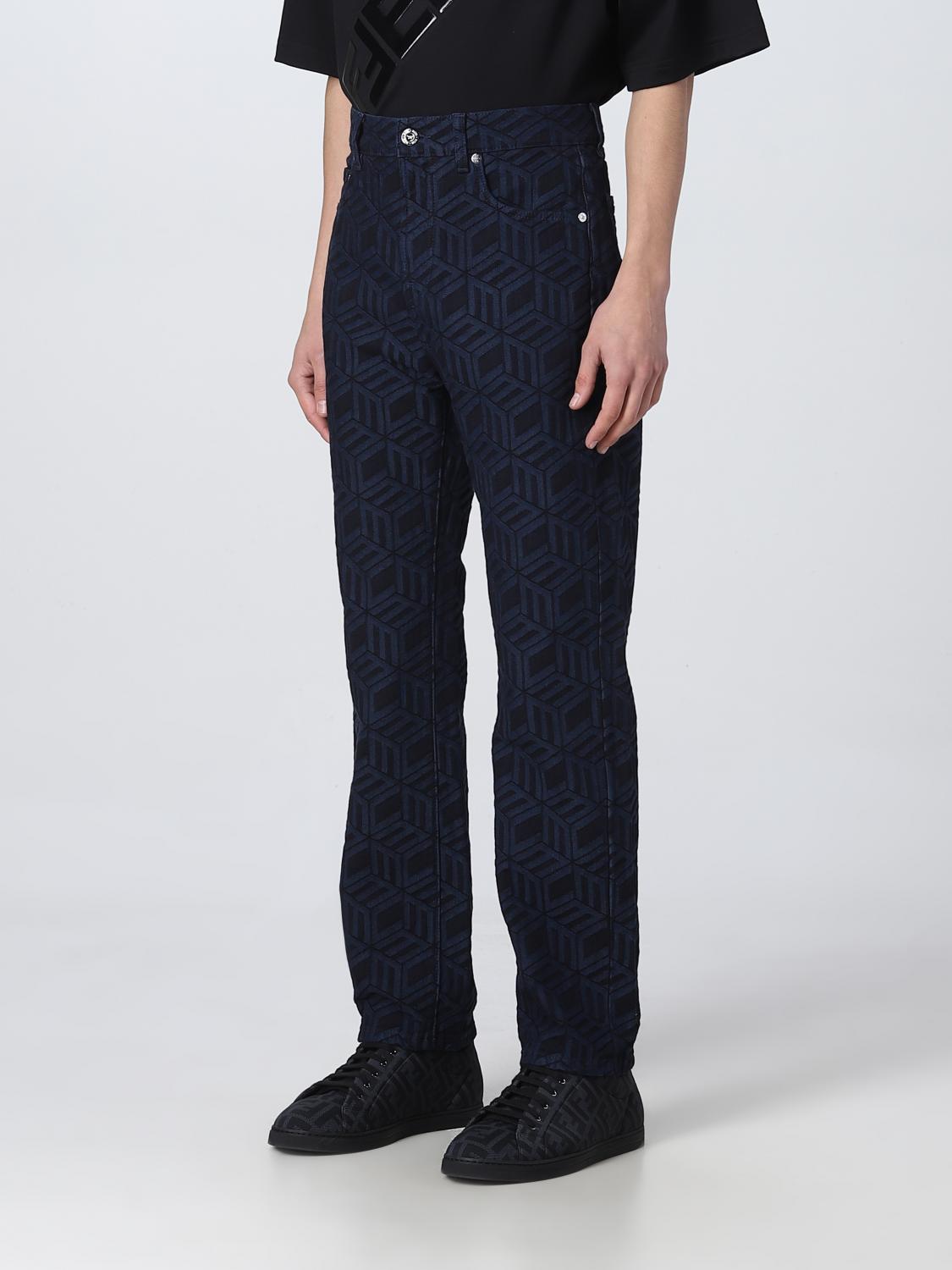 MCM PANTS: Pants men Mcm, Blue - Img 4