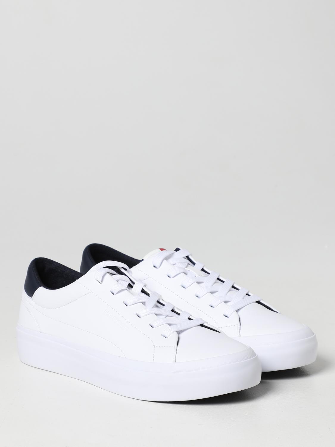 Tommy Hilfiger Prep Vulc leather sneakers White FM0FM04171