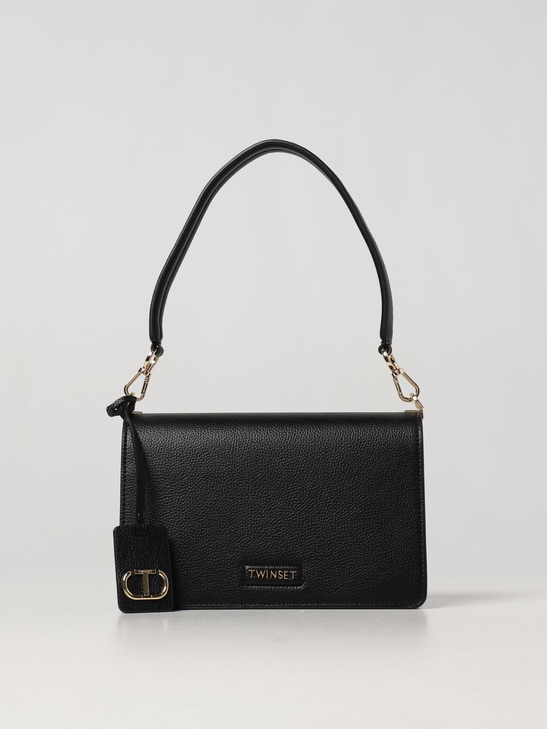 Twinset Shoulder bag women Black 222TD8324