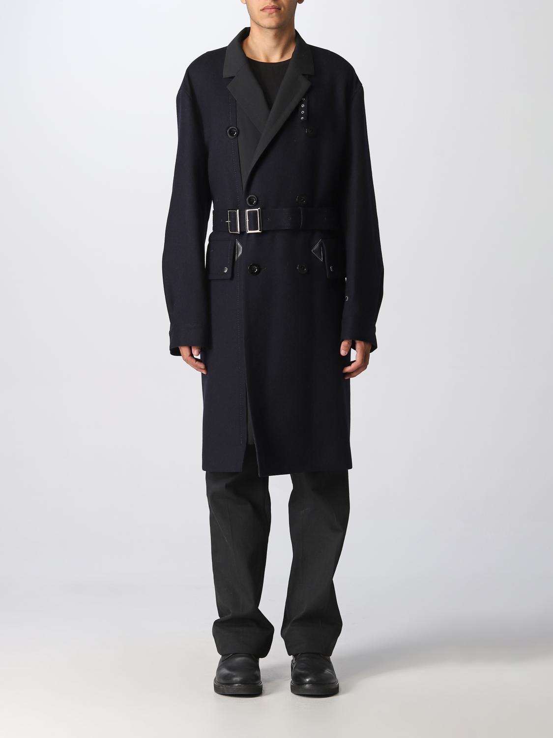 Sacai コート メンズ - ブルー | 2202883M | GIGLIO.COM