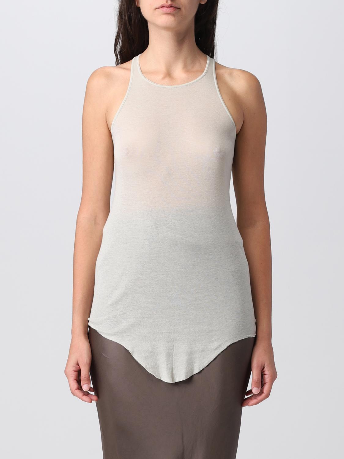RICK OWENS TOP: Top femme Rick Owens, Blanc - Img 1