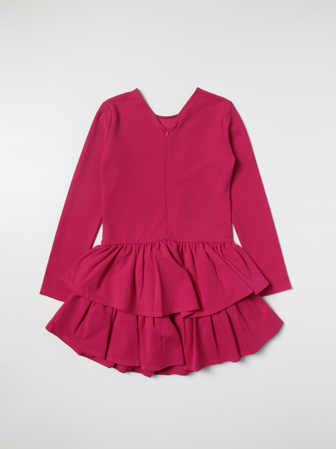 LIU JO VESTIDO: Vestido niños Liu Jo, Fucsia - Img 2
