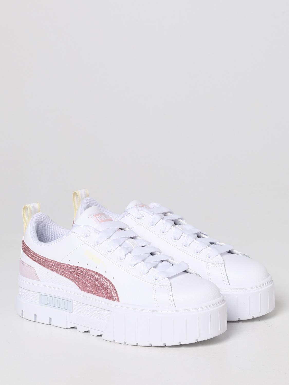 PUMA SHOES: Shoes kids Puma, White - Img 2