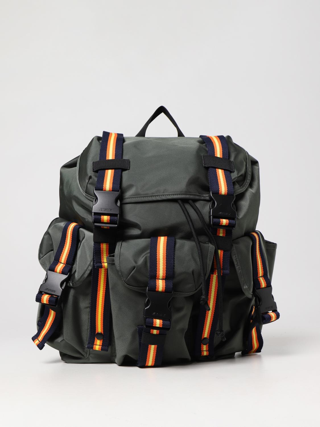 K-WAY BACKPACK: Backpack men K-way, Green - Img 1