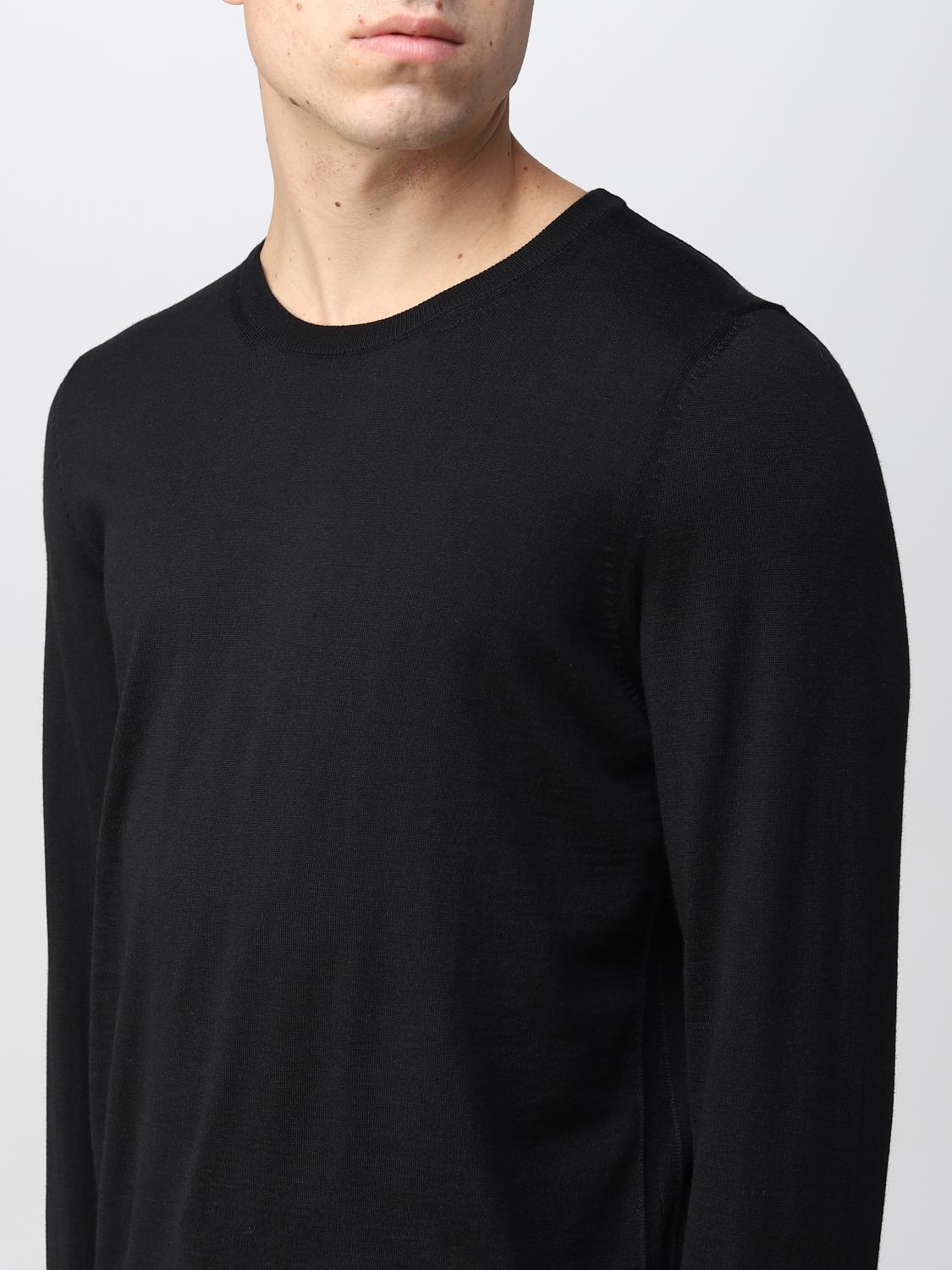 BOSS SWEATER: Sweater men Boss, Black - Img 3
