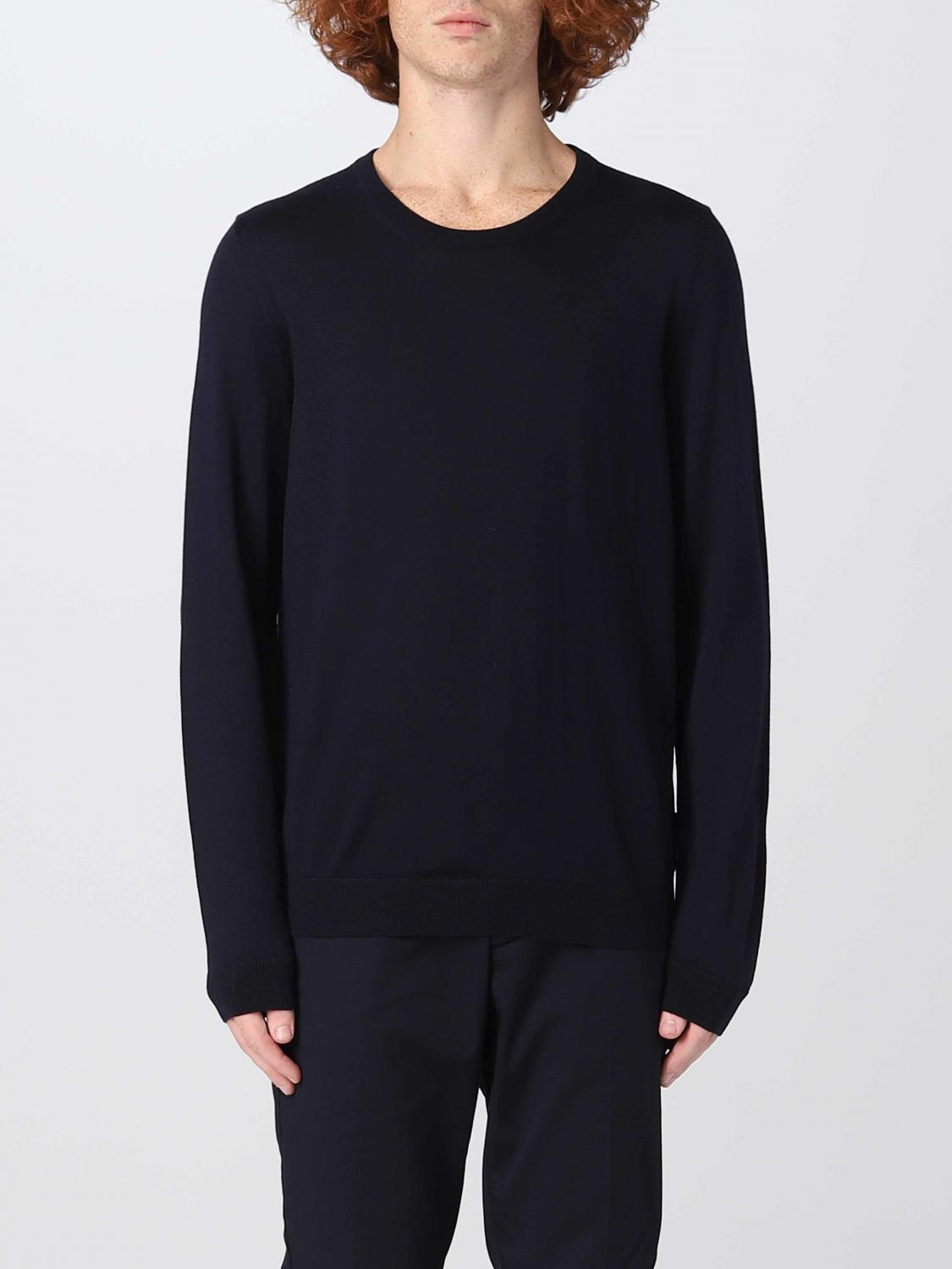 BOSS SWEATER: Sweater men Boss, Blue - Img 1