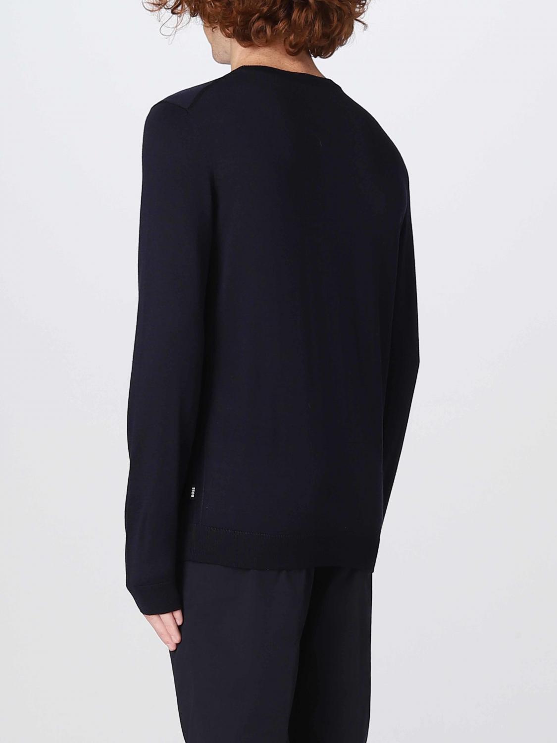 BOSS SWEATER: Sweater men Boss, Blue - Img 2