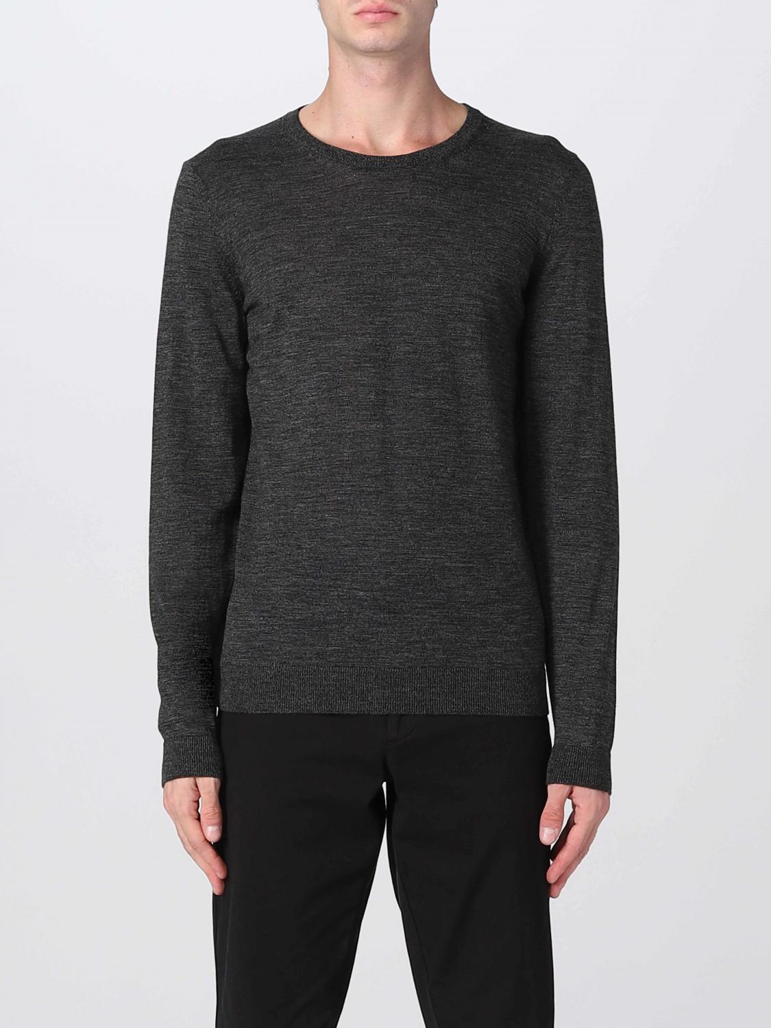 BOSS SWEATER: Sweater men Boss, Charcoal - Img 1