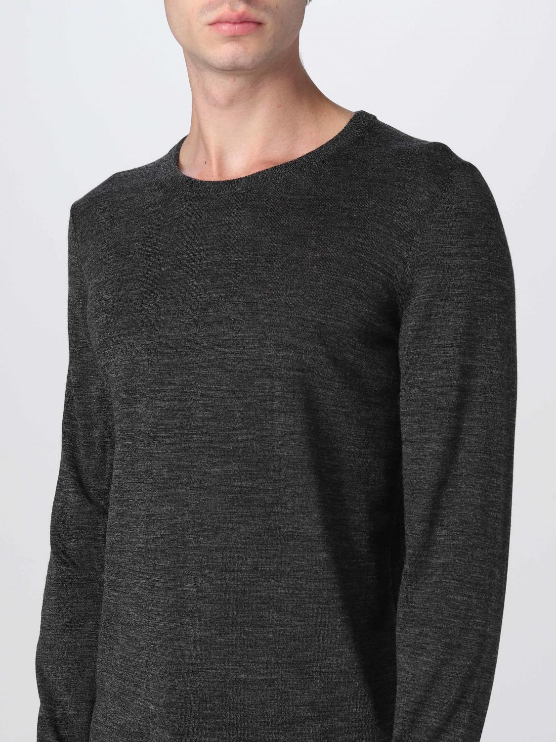 BOSS SWEATER: Sweater men Boss, Charcoal - Img 3