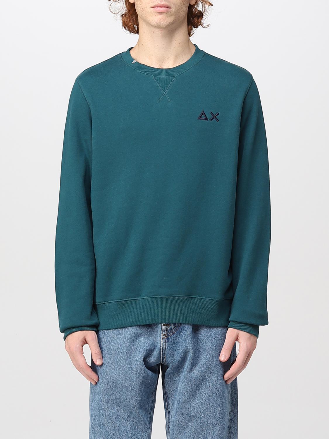 SUN68 SWEATER: Sweater men Sun 68, Green - Img 1