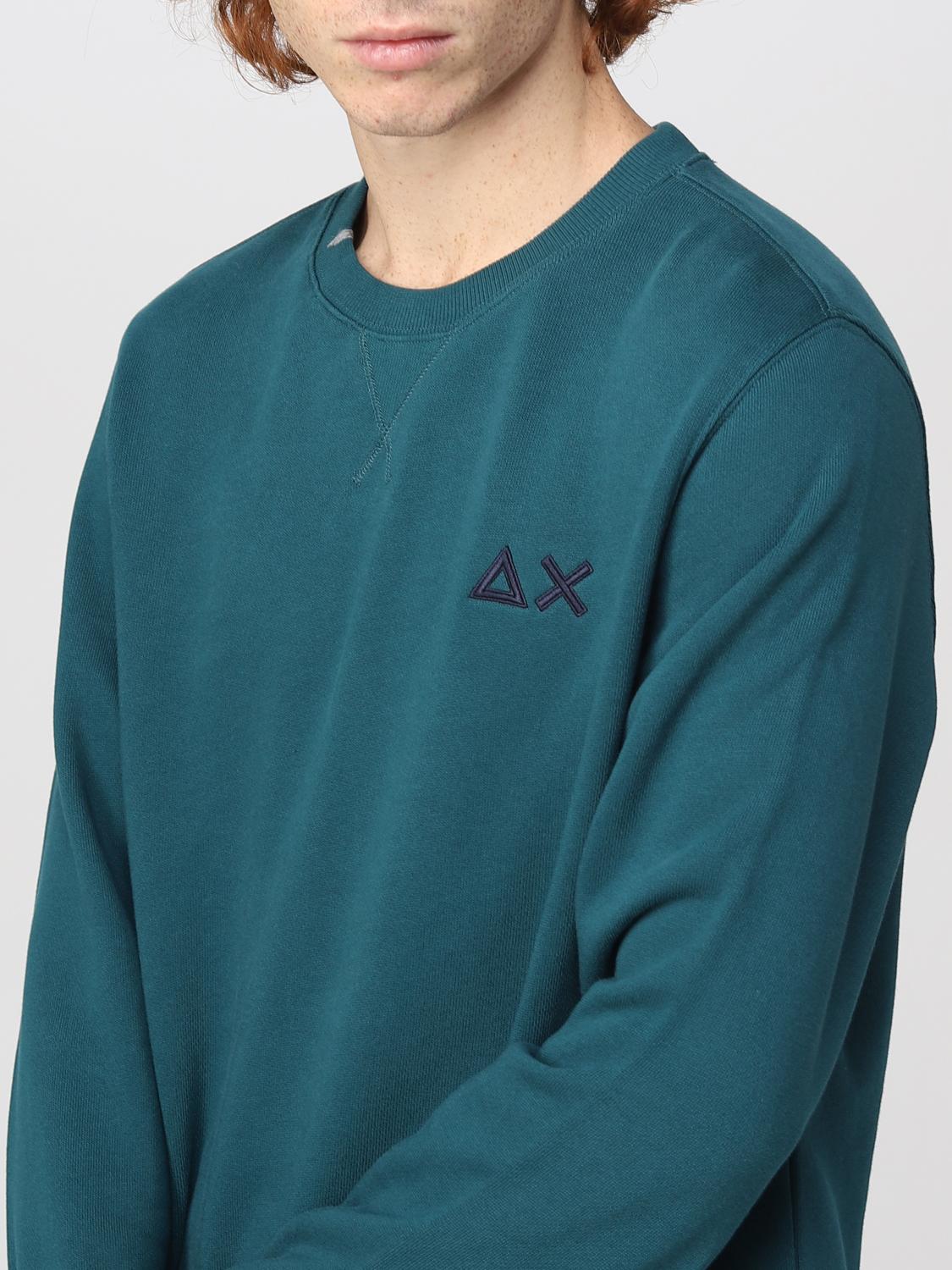 SUN68 SWEATER: Sweater men Sun 68, Green - Img 3