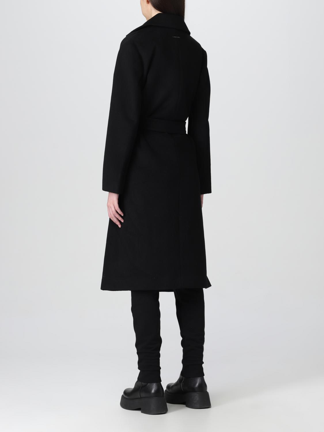 ARMANI EXCHANGE: Coat women - Black | Armani Exchange coat