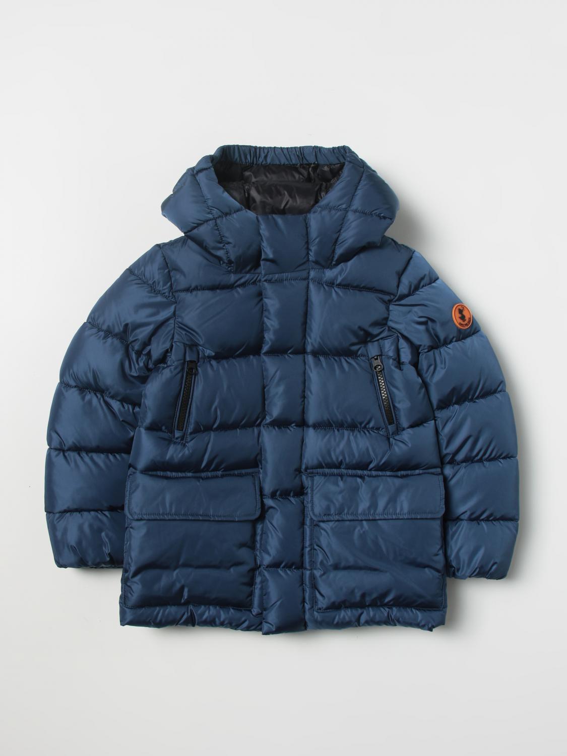 SAVE THE DUCK JACKE: Jacke kinder Save The Duck, Blau - Img 1