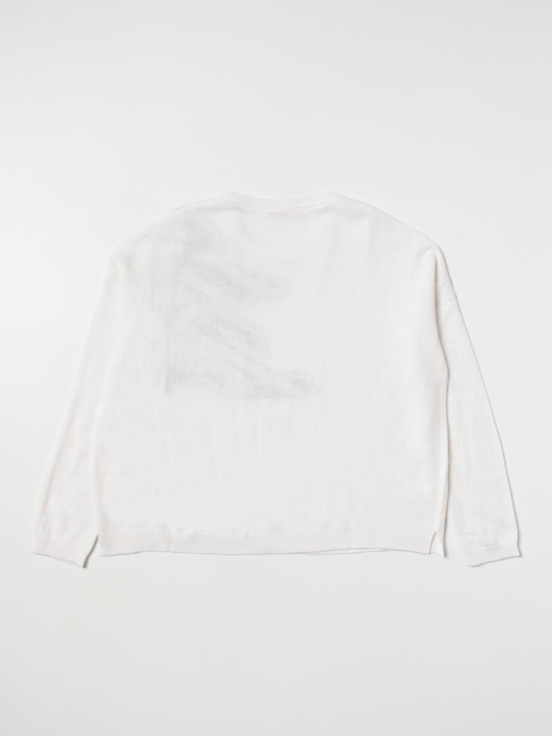 LIU JO PULLOVER: Pullover kinder Liu Jo, Weiß - Img 2