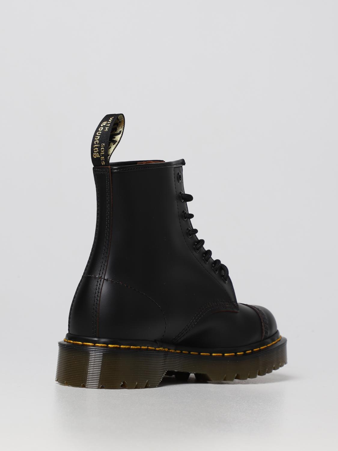 DR. MARTENS FLAT ANKLE BOOT: Boots women Dr. Martens, Black - Img 3