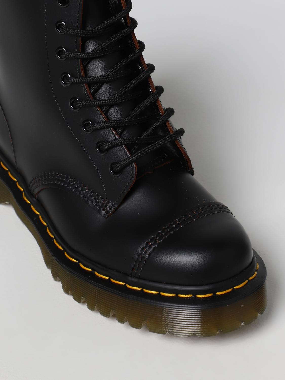 DR. MARTENS FLAT ANKLE BOOT: Boots women Dr. Martens, Black - Img 4