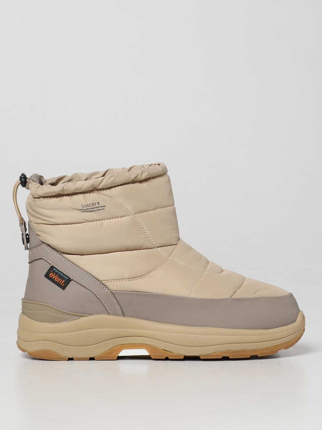 SUICOKE STIVALETTI: Stivaletto Bower Evab Suicoke in tessuto tecnico, Beige - Img 1