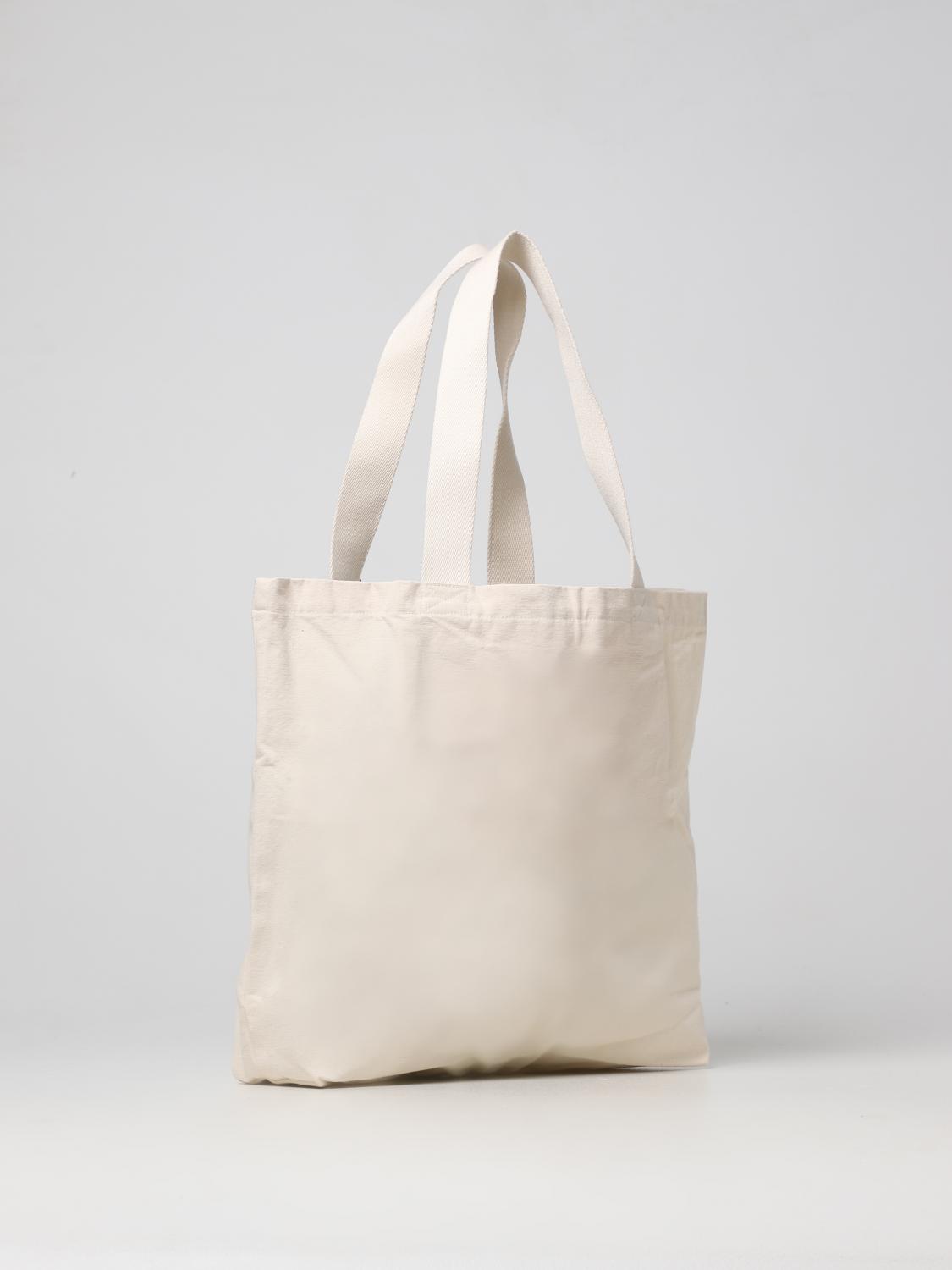 MAISON KITSUNÉ TRAGETASCHE: Schultertasche damen Maison KitsunÉ, Ecru - Img 2