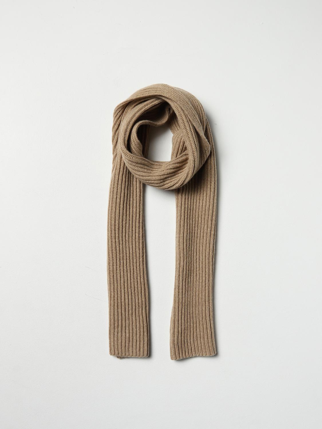 GANNI SCARF: Ganni wool blend scarf, Red - Img 2
