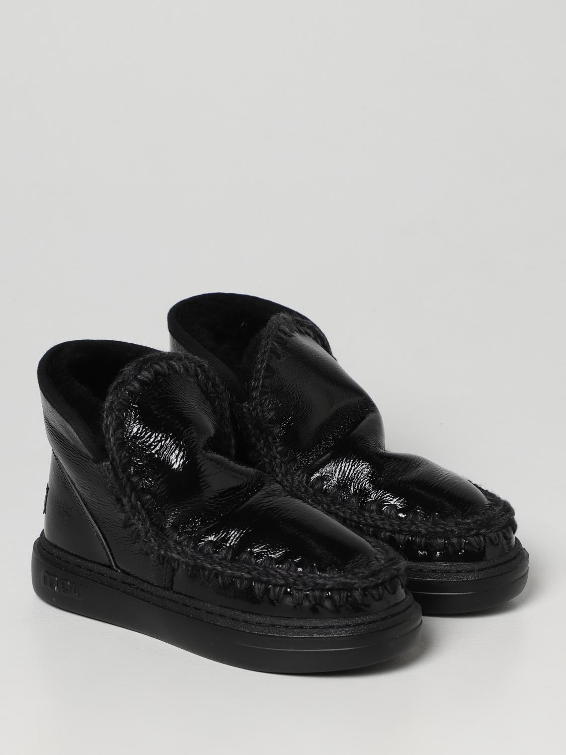 MOU BASKETS: Baskets femme Mou, Noir - Img 2