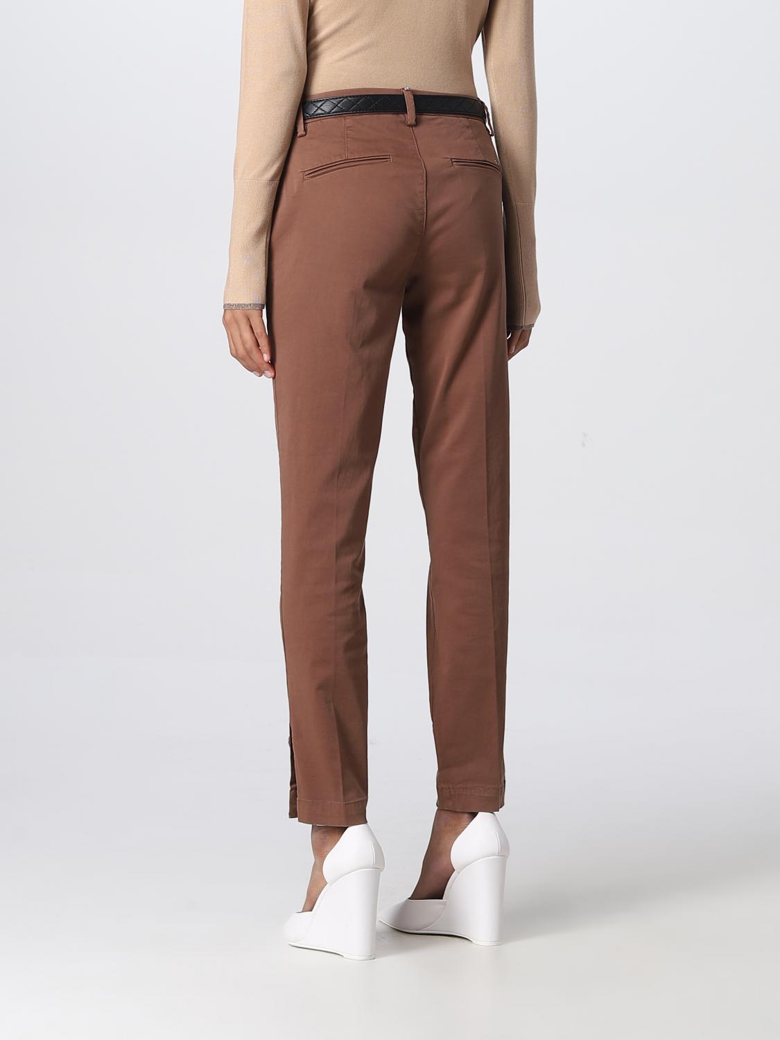 LIU JO HOSE: Hose damen Liu Jo, Braun - Img 2