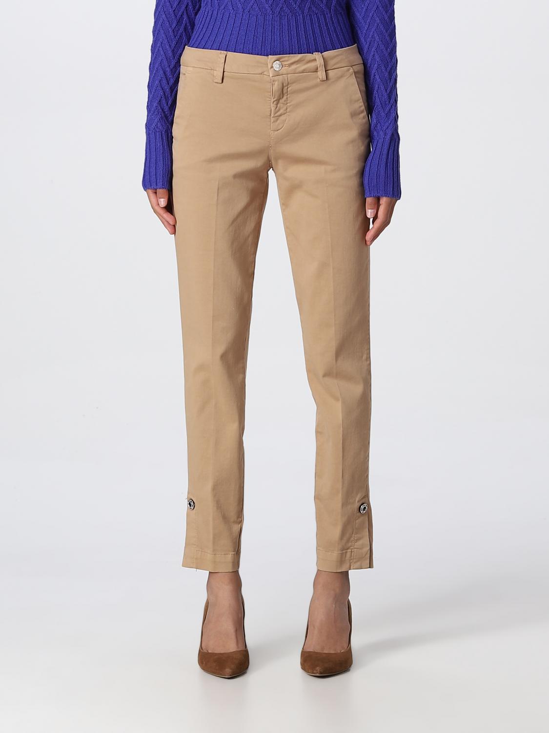 LIU JO HOSE: Hose damen Liu Jo, Sand - Img 1