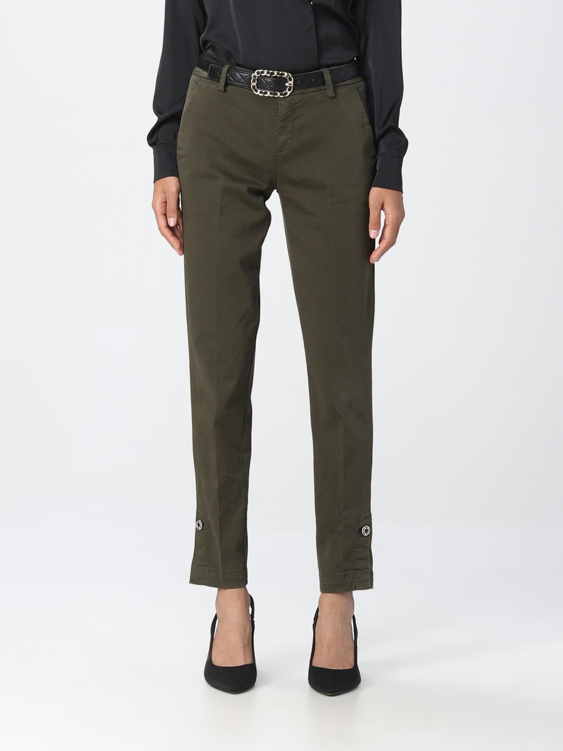 LIU JO PANTALONI: Pantalone Liu Jo con tasche america, Militare - Img 1
