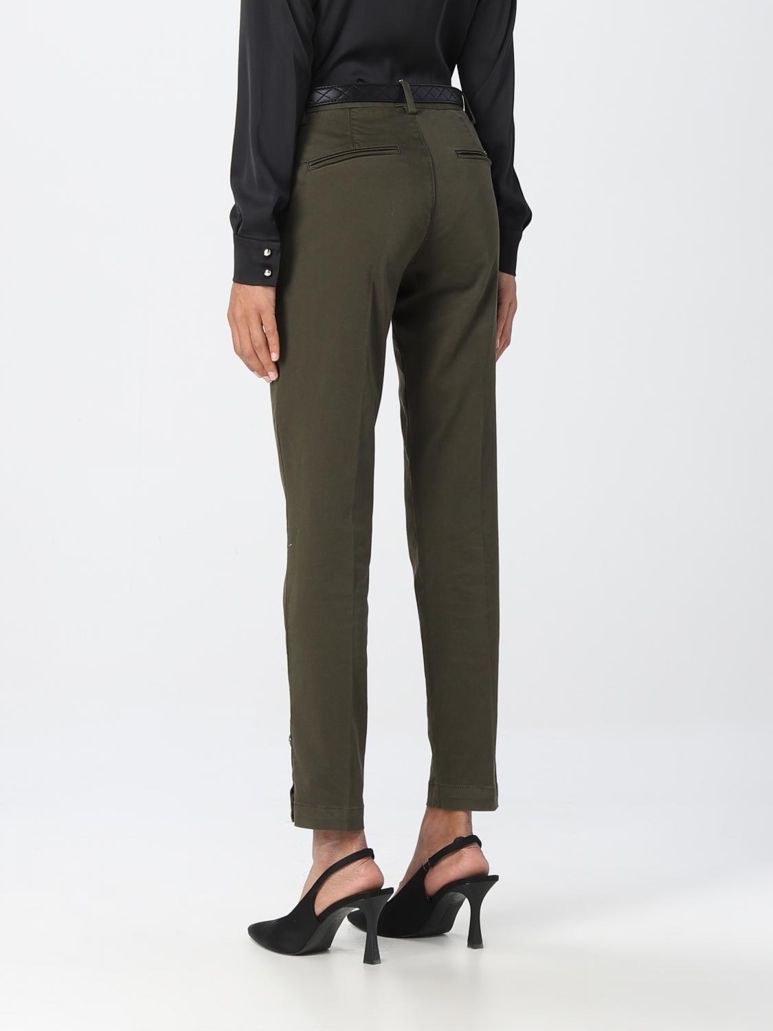 LIU JO PANTALONI: Pantalone Liu Jo con tasche america, Militare - Img 2