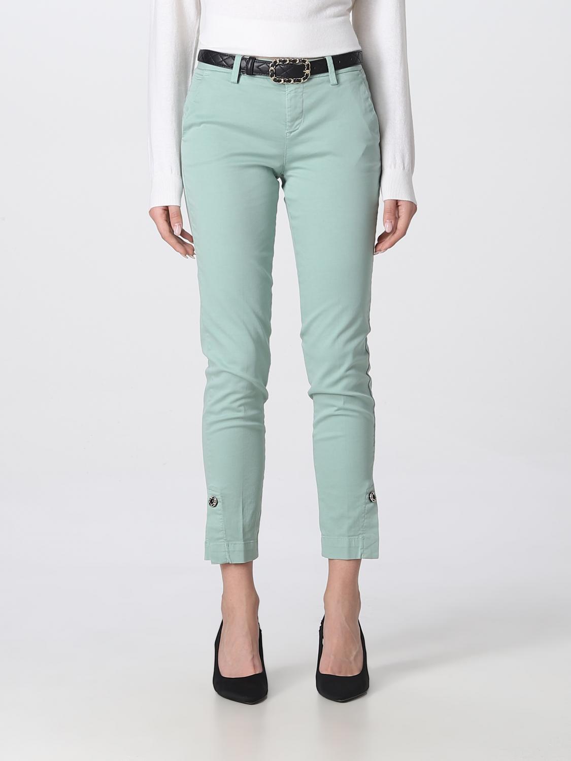 LIU JO HOSE: Hose damen Liu Jo, Mint - Img 1